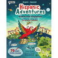 Hispanic Adventures: Coloring and activity book (English-Spanish) - Paperback