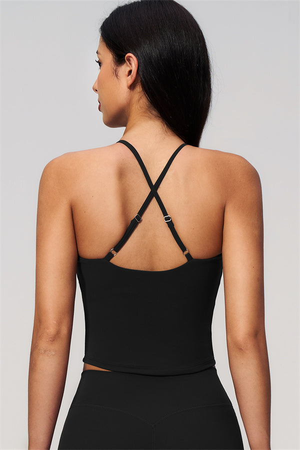 The Zura Tank Top Flared Leggings 2-Piece Set