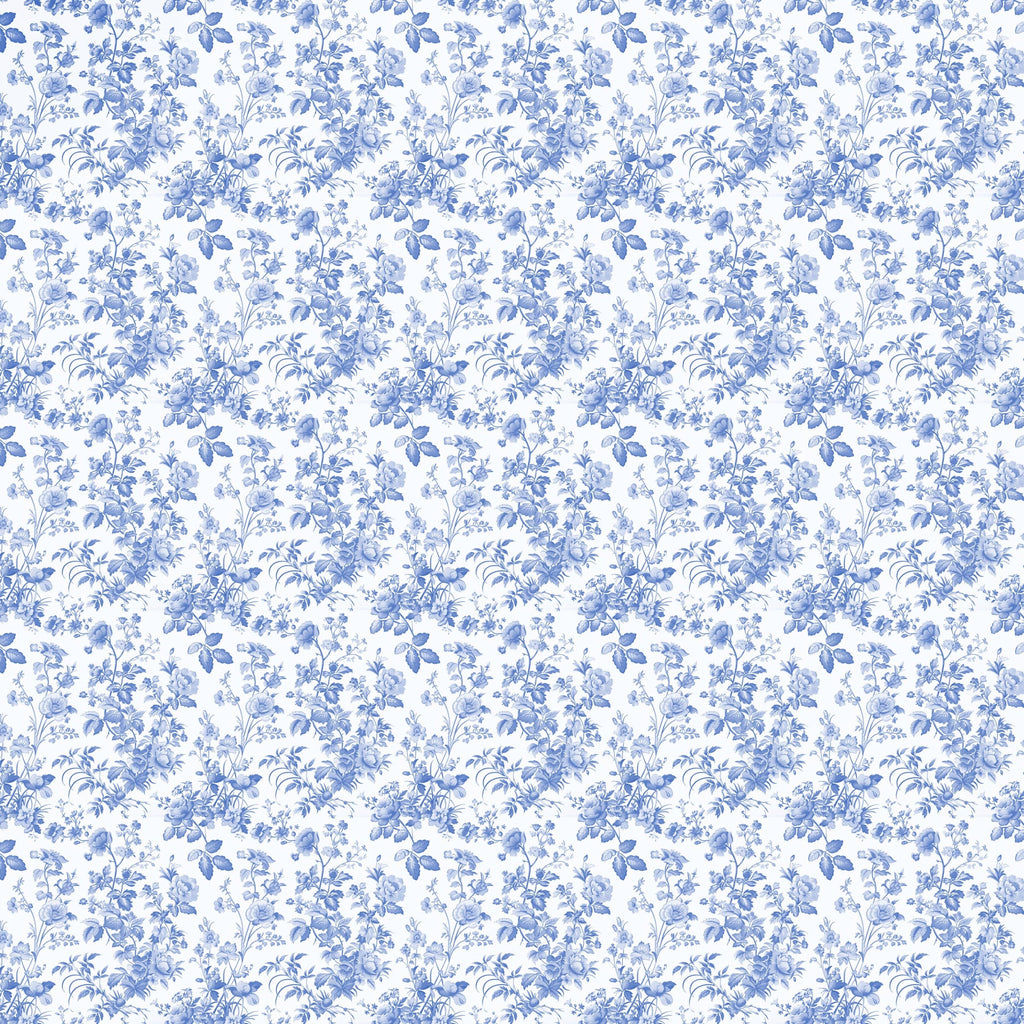 Bottle Wrap Grandmillenial Blue Floral - Prosecco Collection
