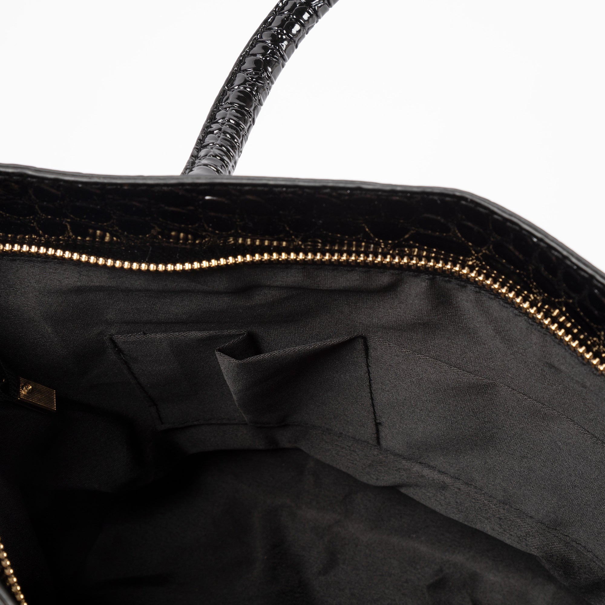 Patterned Paw Faux Leather Handbag