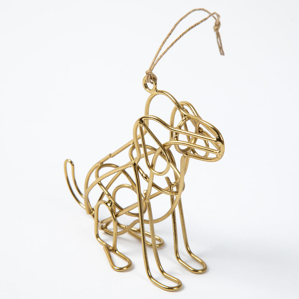Origami Dog Ornament