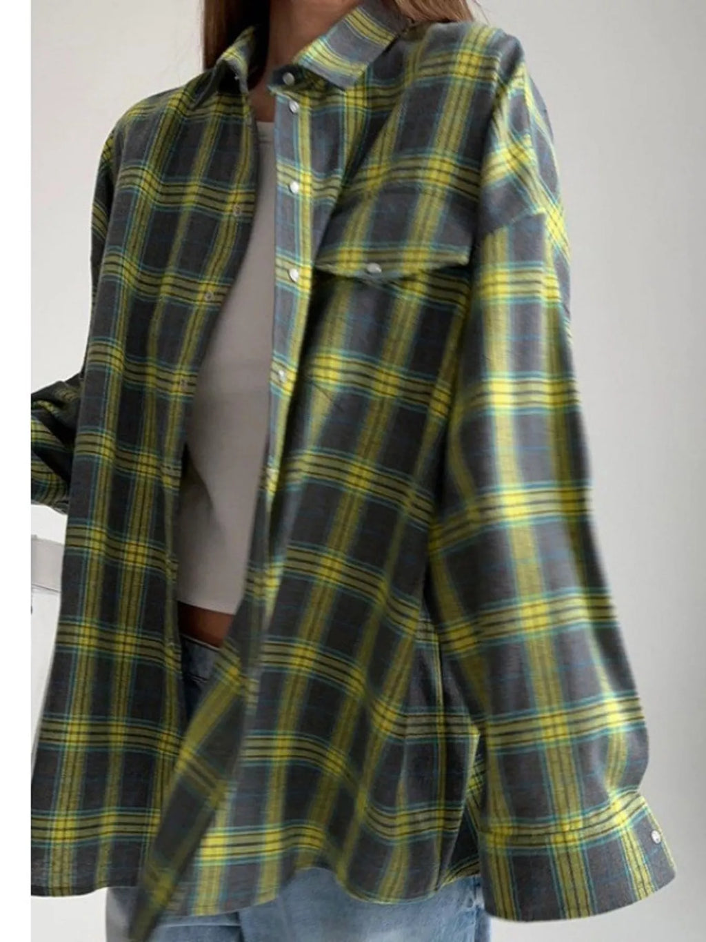 Plaid Button Up Shirt