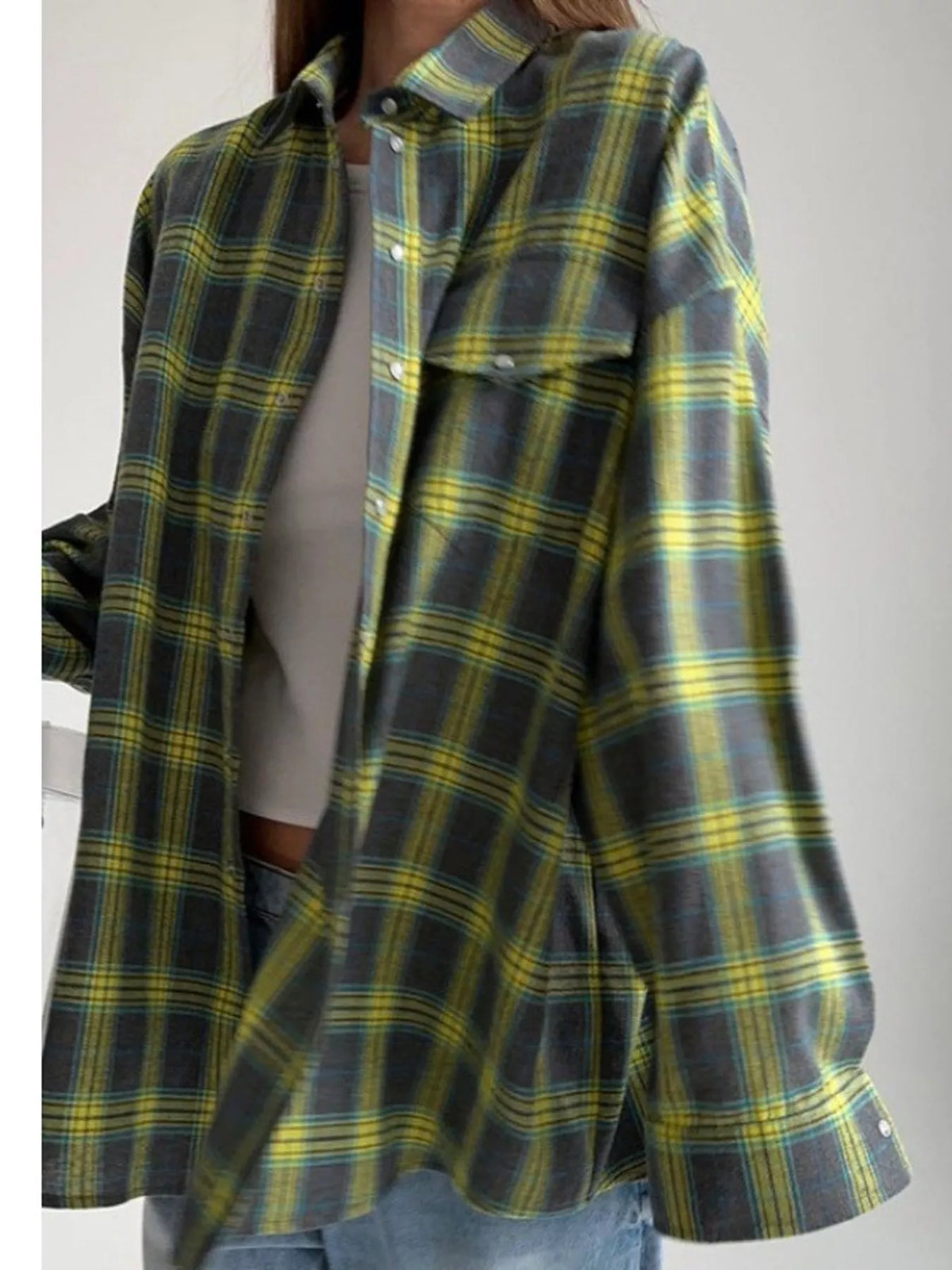 Plaid Button Up Shirt
