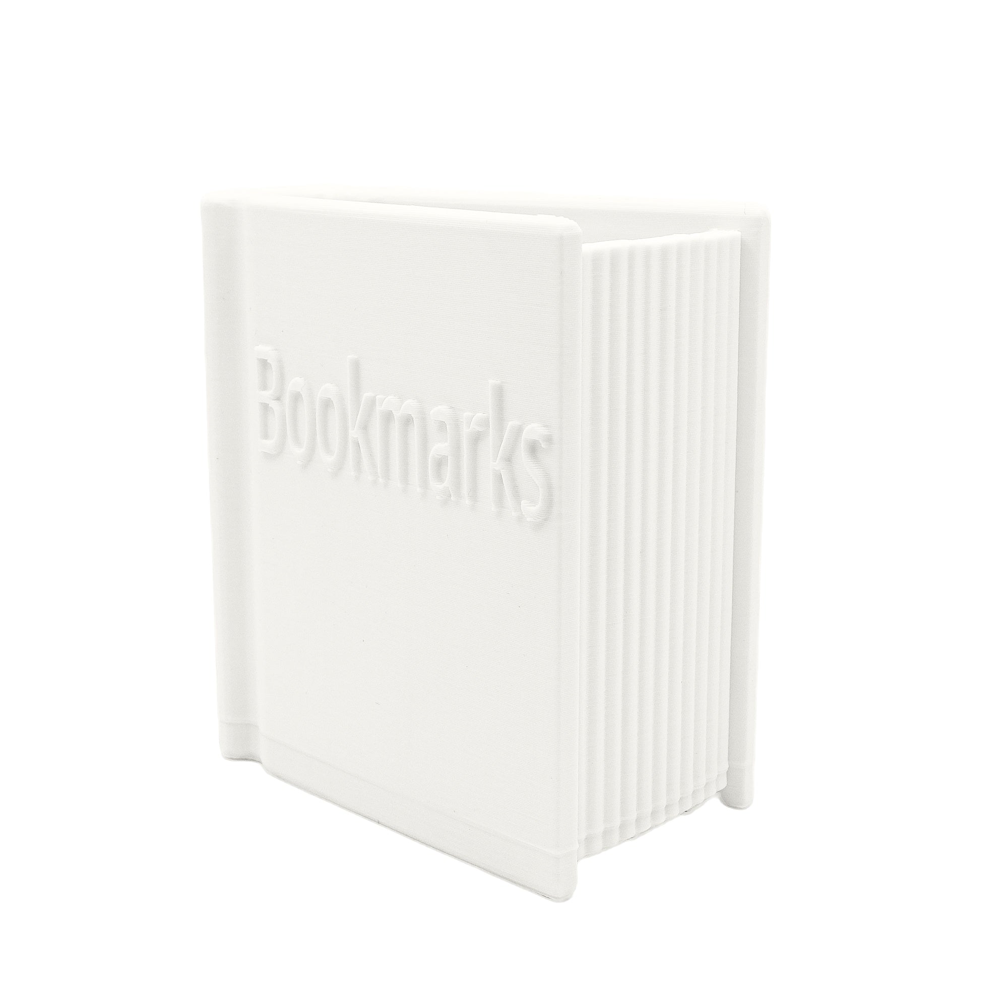 3D Printed Book-Shaped Bookmark Holder, Desktop Bookmark Organizer With Large Capacity, Decorative Book Style Storage Stand For Desk, Office, Reading Room & Bookshelf