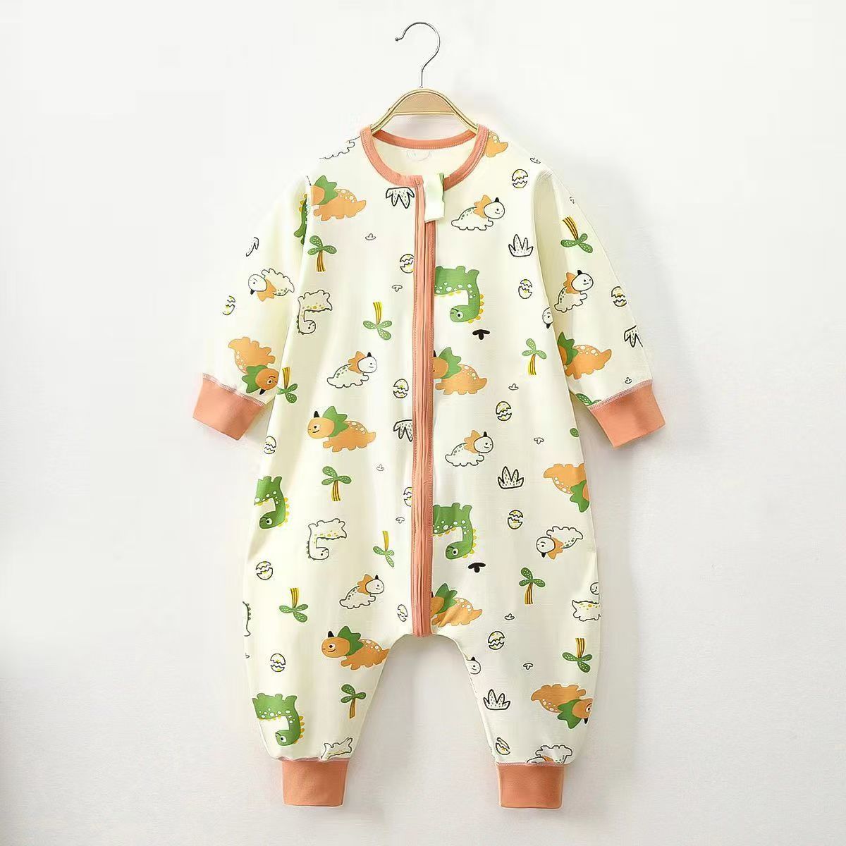 Split-leg Sleeping Bag To Prevent Kicking Off The Covers One-piece Bodysuit