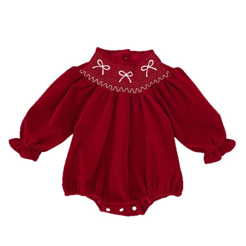 Baby Girl Spring And Autumn Romper