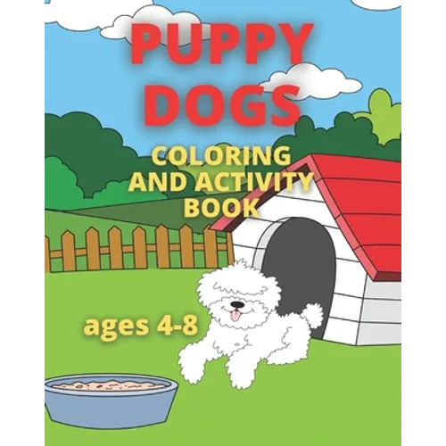 Puppy Dogs Coloring and Activity Book - Paperback