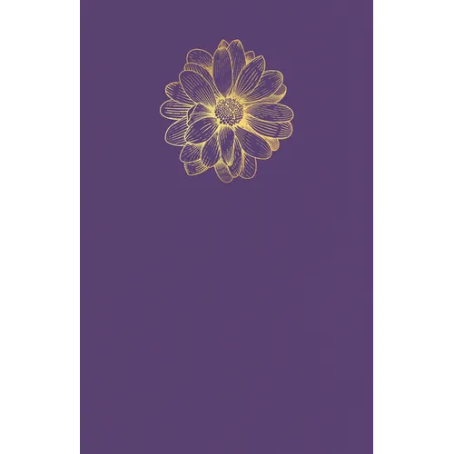 Flower of Grace Journal: King James Easy Read Scripture Promises (Purple Cloth Over Board) - Hardcover