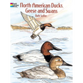 North American Ducks, Geese and Swans Coloring Book - Paperback