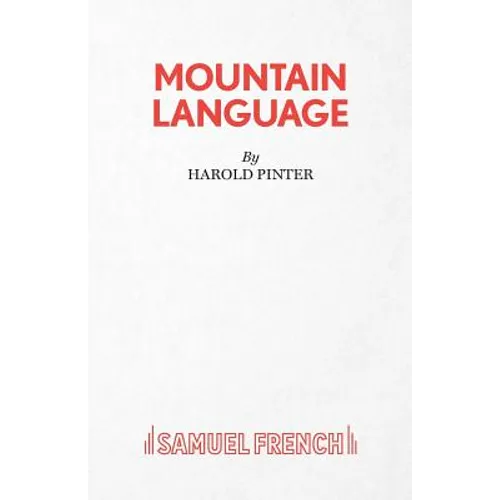 Mountain Language - A Play - Paperback