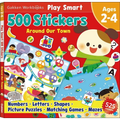 Play Smart 500 Stickers Around Our Town: For Ages 2-4 - Paperback