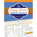 Happy Knitter Variety Puzzles: 60+ Large-Print Word Puzzles for Yarn Lovers - Paperback
