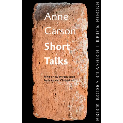 Short Talks: Brick Books Classics 1 - Paperback