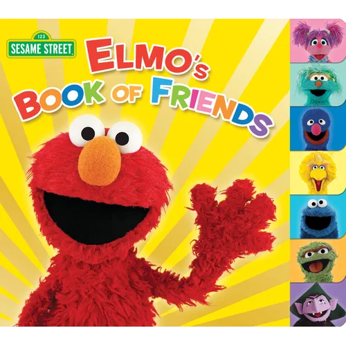 Elmo's Book of Friends - Board Book