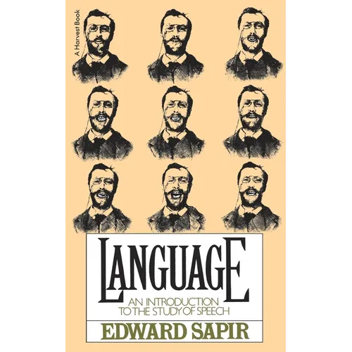 Language: Intro to Study of Speech - Paperback
