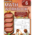 MathFlare - Math Workbook 6th Grade: Math Workbook Grade 6: Integers, Fractions, Foundations of Arithmetic, Pre-Algebra, Ratio and Proportion, Percent - Paperback