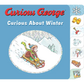 Curious George Curious about Winter: A Winter and Holiday Book for Kids - Board Book