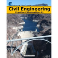 Civil Engineering Practice Examination #1 - Paperback