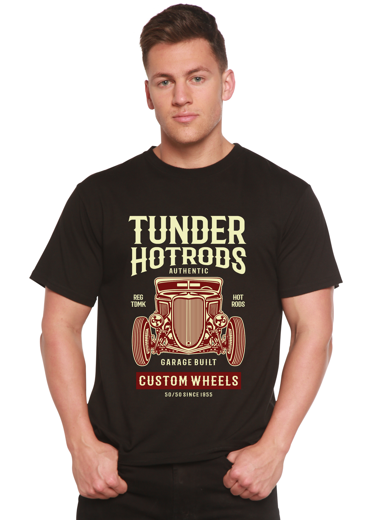 Thunder Hot Spun Bamboo® Men's Bamboo Viscose/Organic Cotton Short Sleeve Graphic T-Shirt