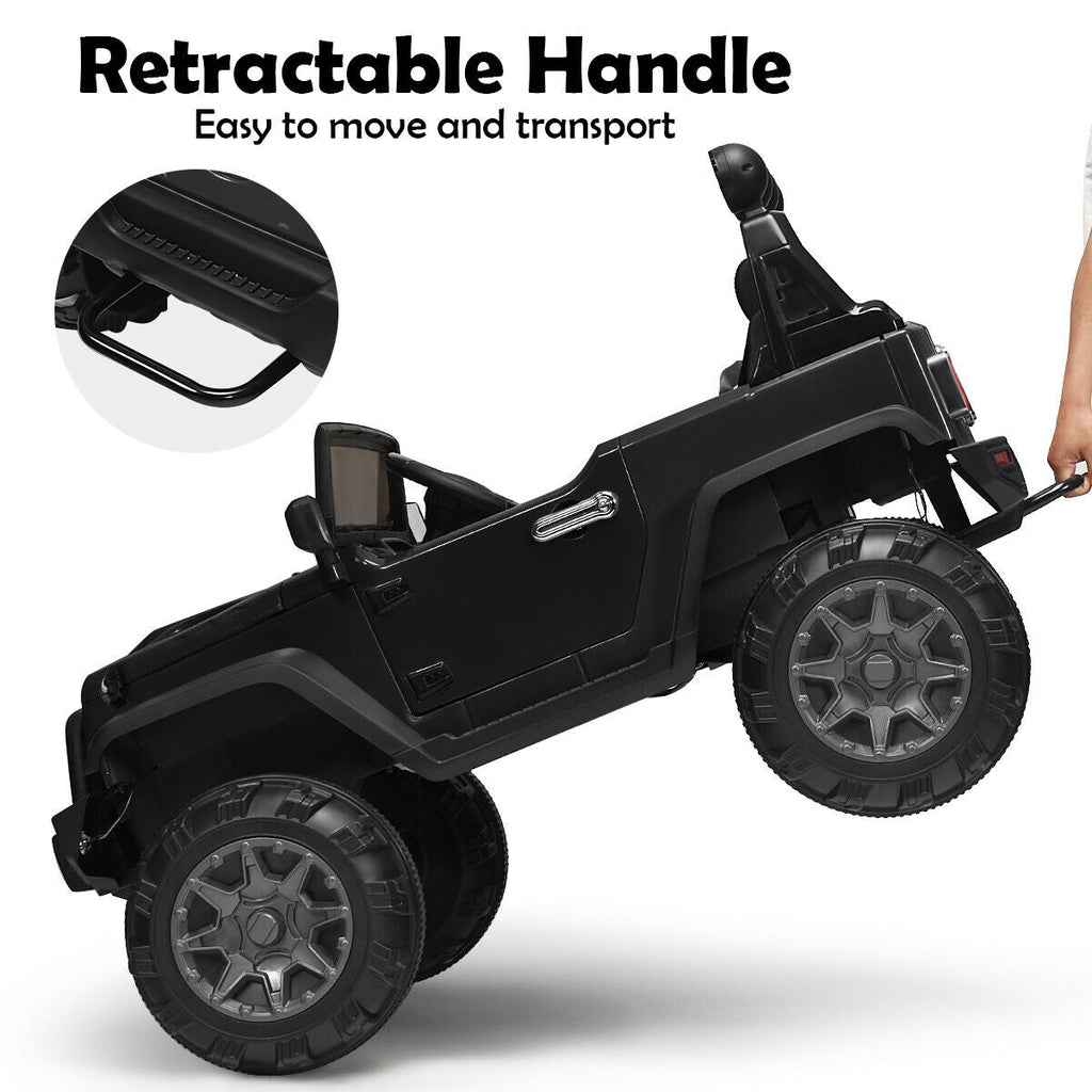 12V Kids Ride On Truck with Remote Control and Double Magnetic Door