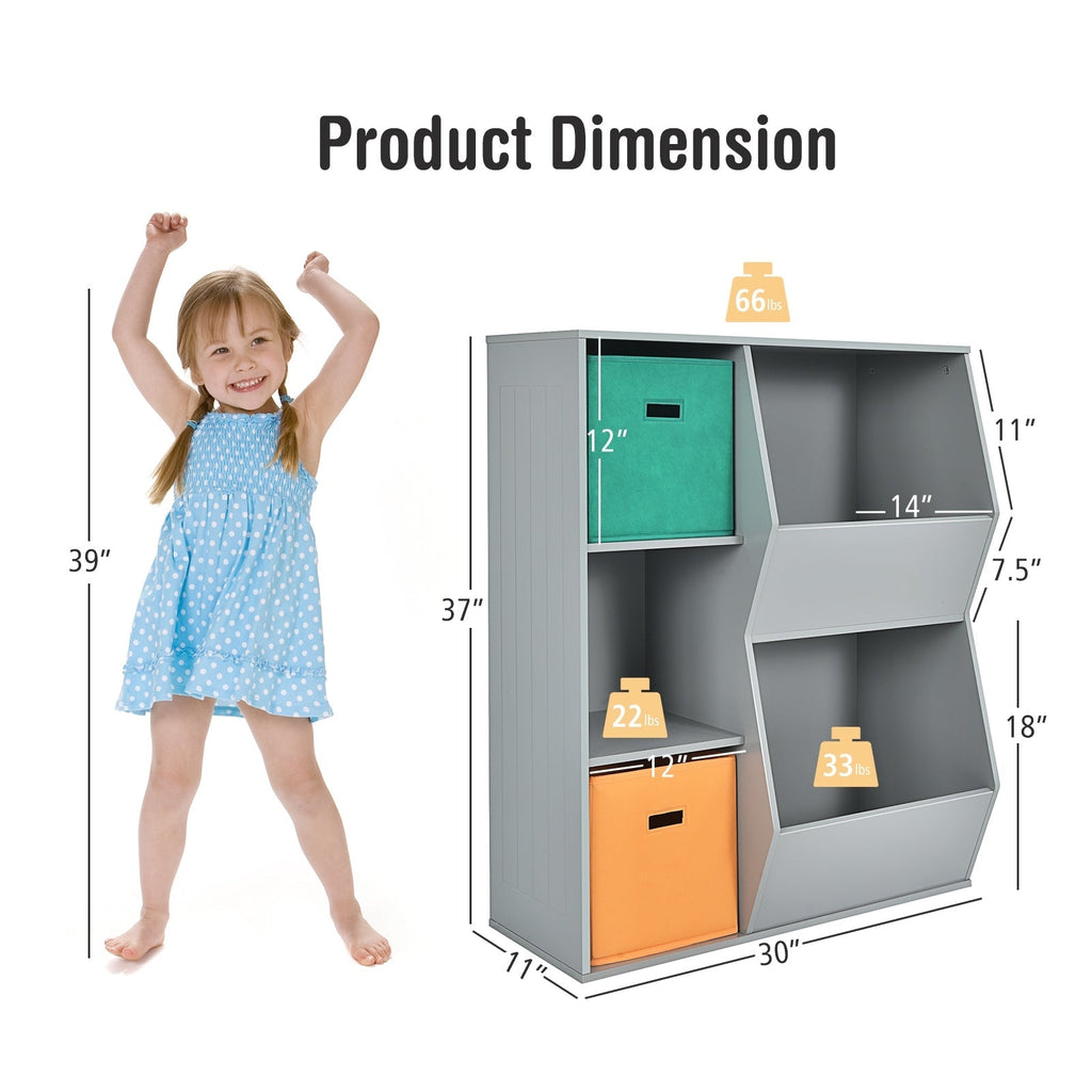 Kids Toy Storage Cabinet
