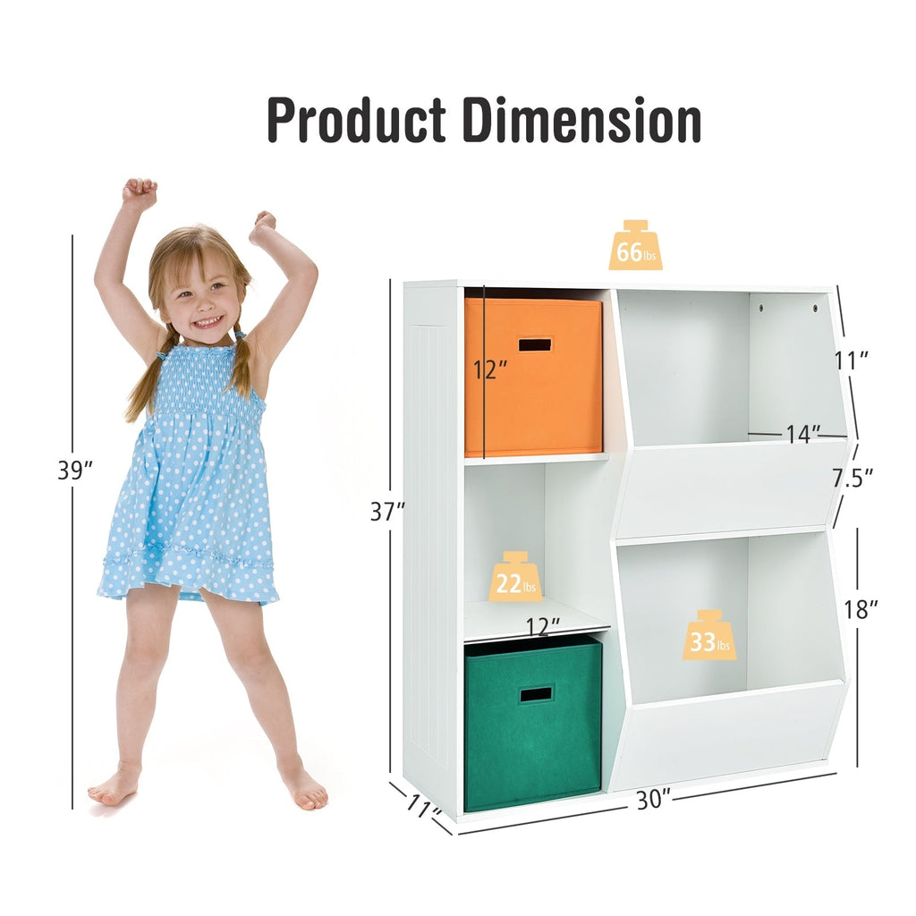Kids Toy Storage Cabinet