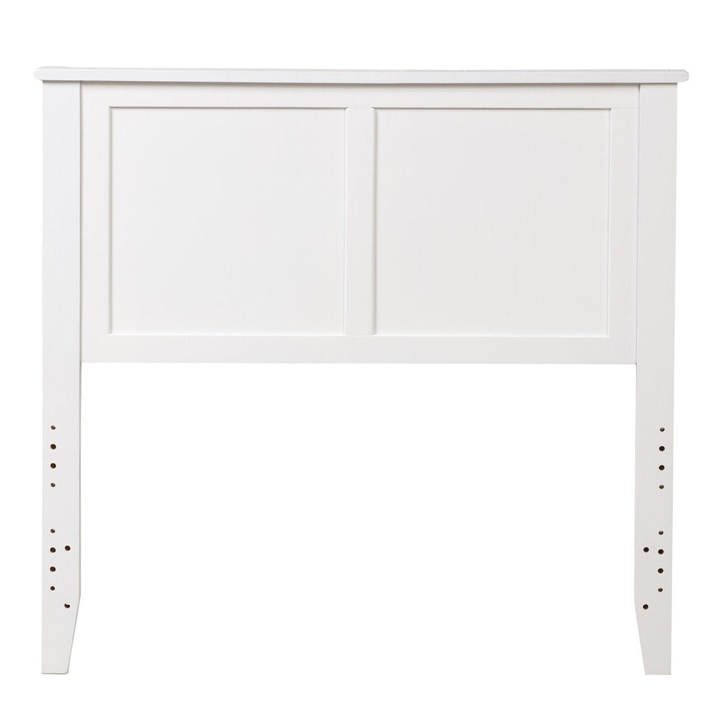 Solid Wood Flat Panel Headboard for Twin-size Bed