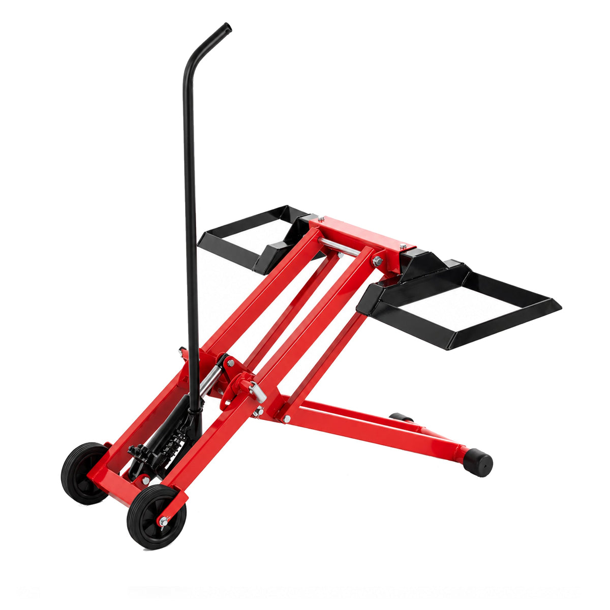 225kgs Lawn Mower Jack with Adjustable Safety Lock - Steel