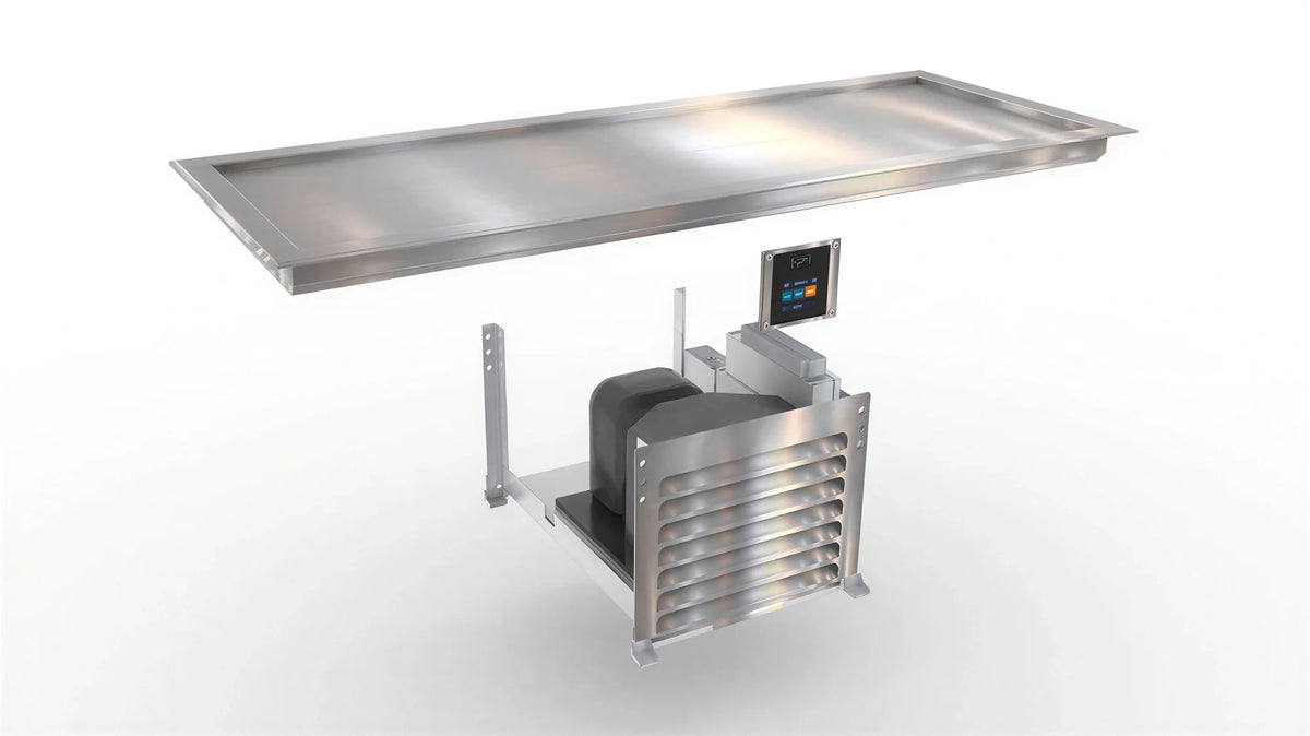 Duke HotFrost™ HTO2-SL 55-Inch Recessed Hot Top Overshelf Warmer, Stainless Steel, Programmable Touchscreen Controls