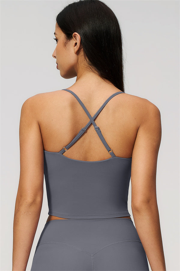 The Zura Tank Top Flared Leggings 2-Piece Set