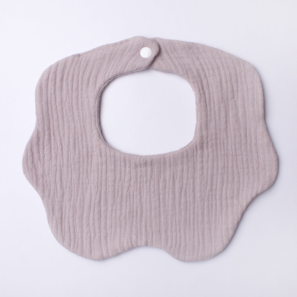 Infant And Toddler Supplies Candy-Colored Gauze Lace Bib