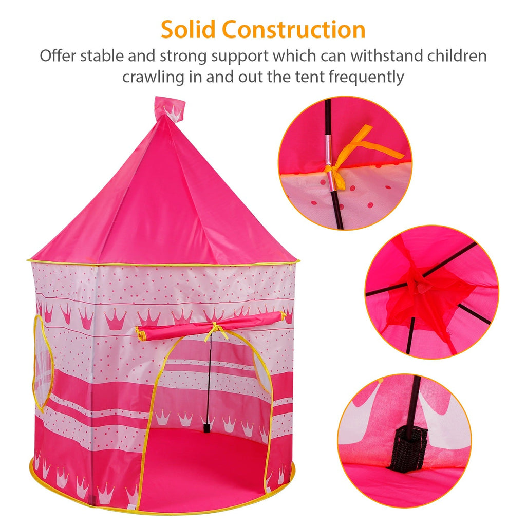 Kids Play Tent Foldable Pop Up Portable Playhouse