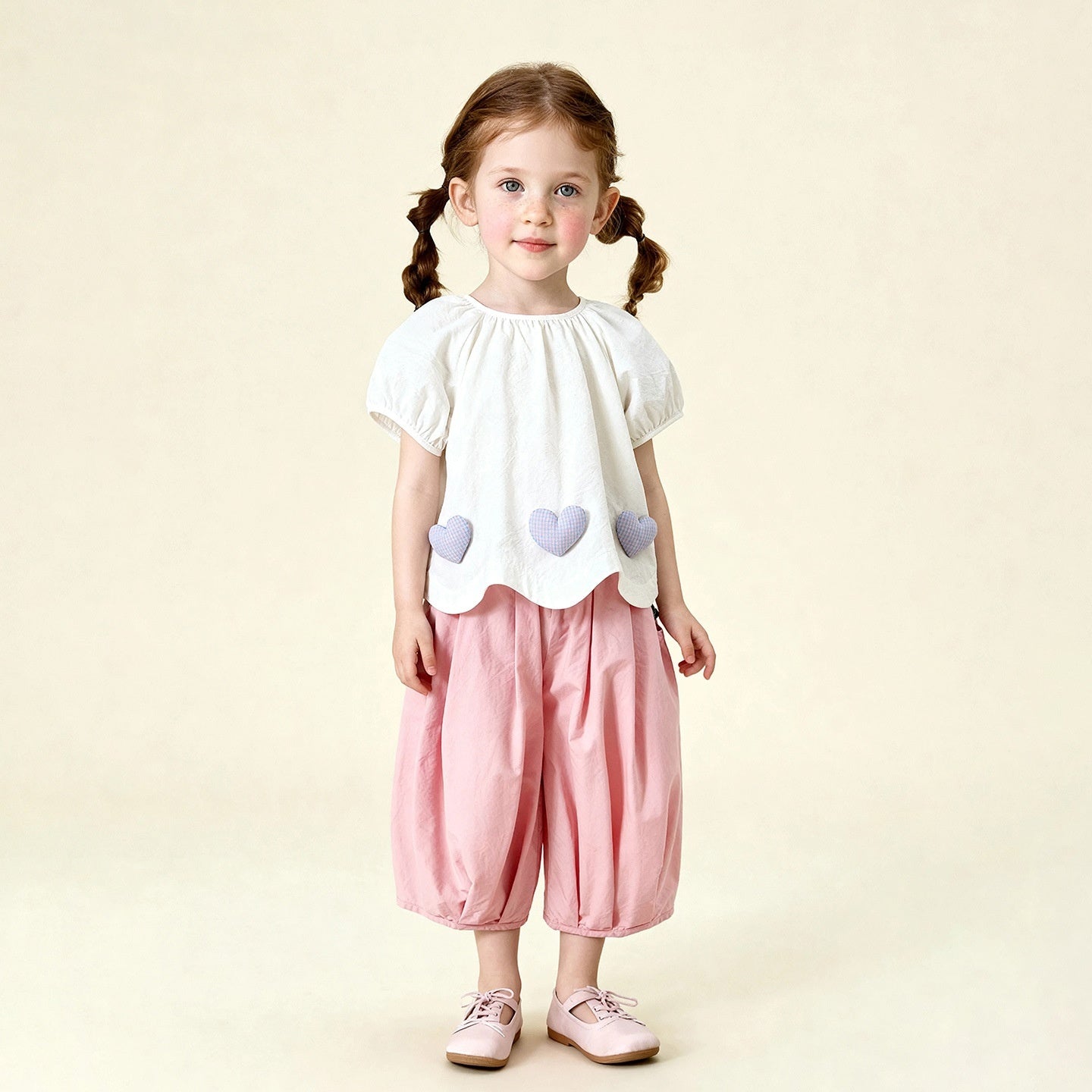 Girls Two-piece Set Top And Pants