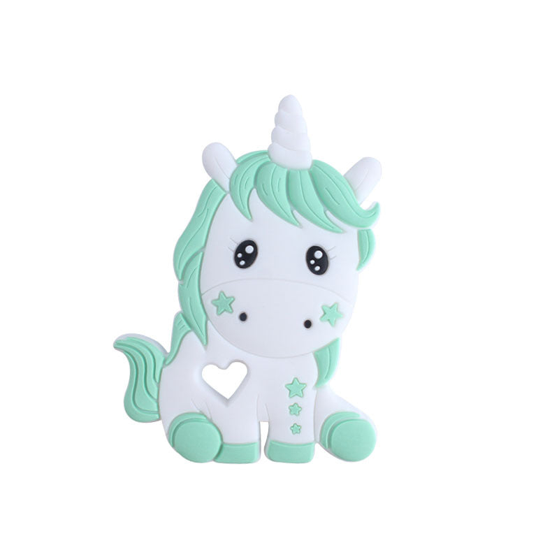 Teething Silicone Pacifier Clip With Toy