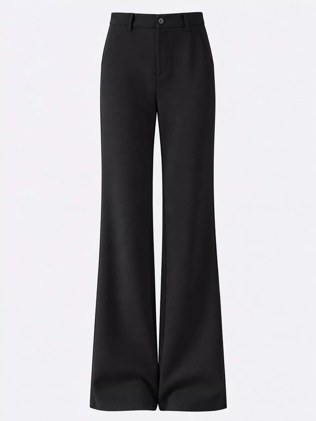 Full Size High-Waisted Slim-Fit Straight-Leg Pants Plus Size