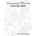 Japanese Flowers Coloring Book - Paperback