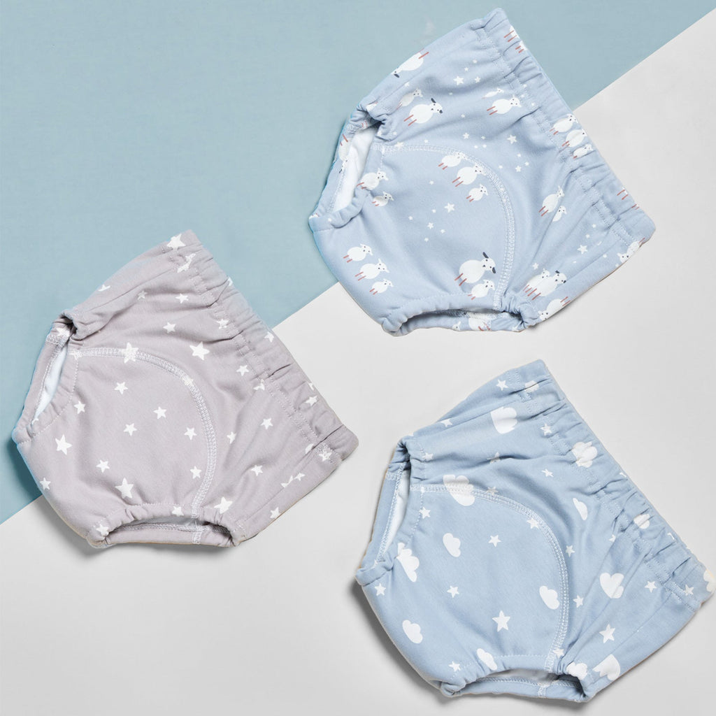 Pure Cotton Breathable Baby Training Pants Cloth Diapers