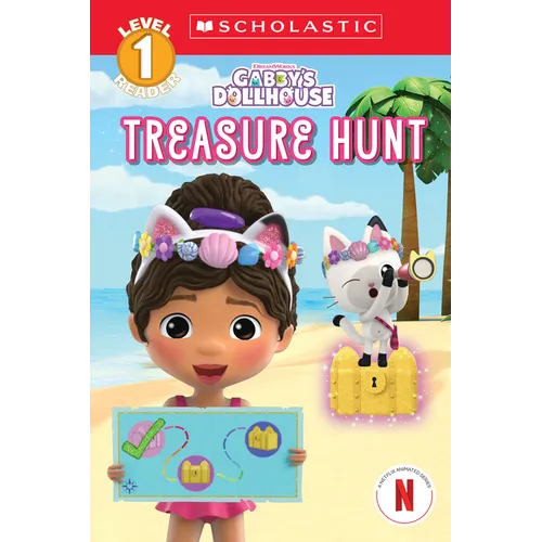 Treasure Hunt (Gabby's Dollhouse: Scholastic Reader, Level 1 #3) - Paperback