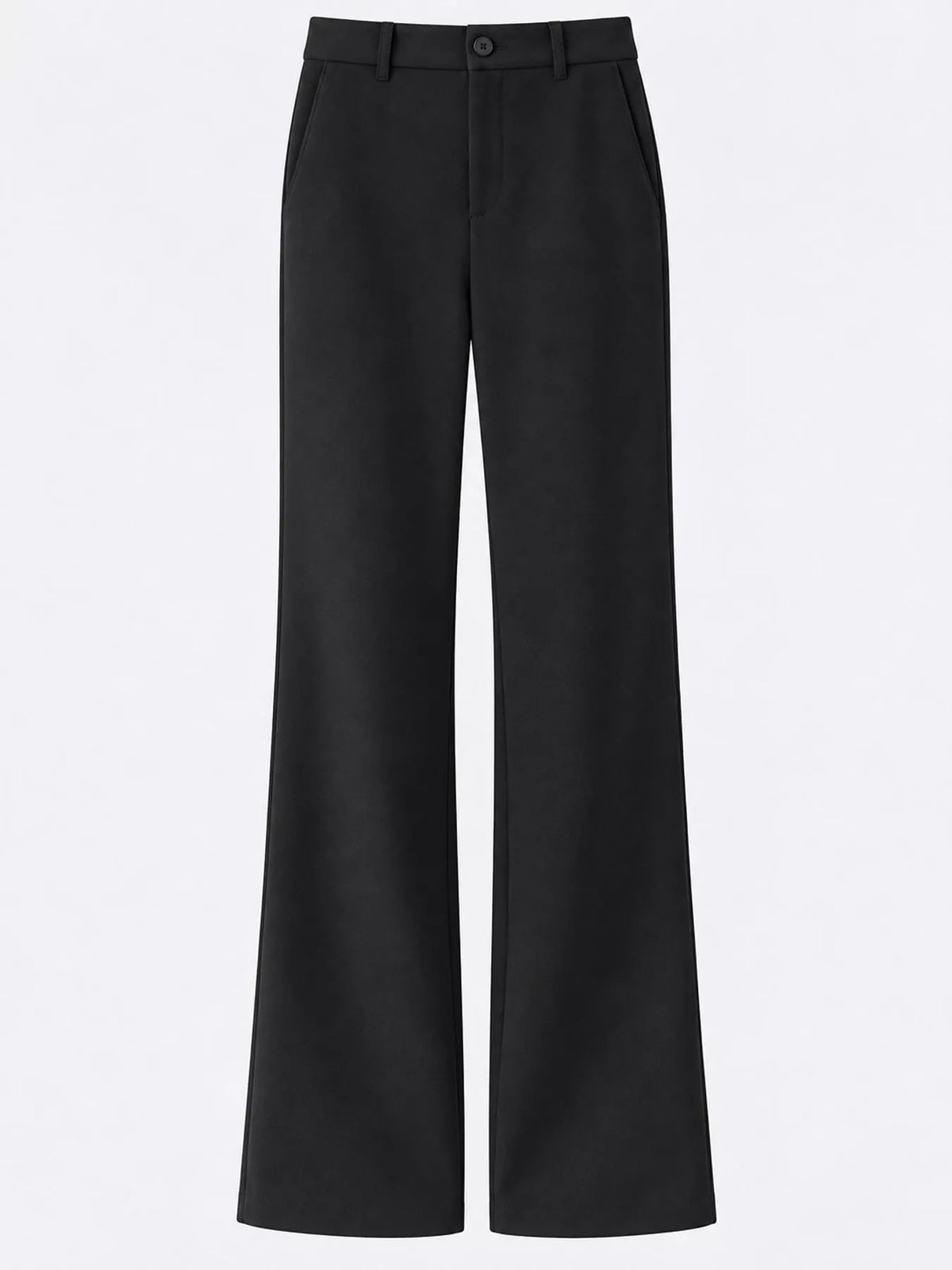 Full Size High-Waisted Slim-Fit Straight-Leg Pants Plus Size