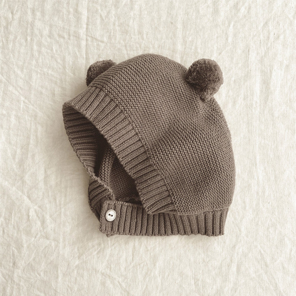 Children's Fart Clothes Romper With Bear Hat