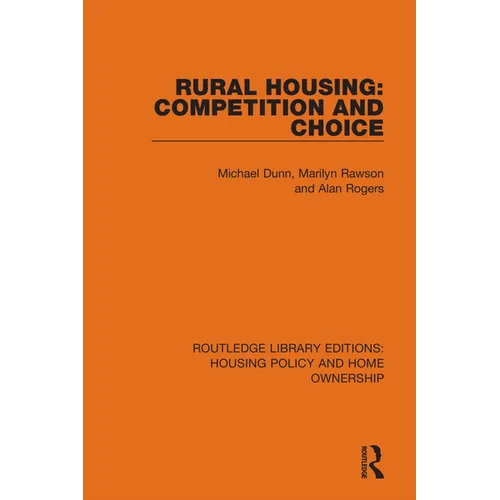 Rural Housing: Competition and Choice - Paperback