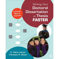 Writing Your Doctoral Dissertation or Thesis Faster: A Proven Map to Success - Paperback