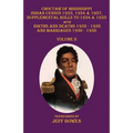 Choctaw of Mississippi Indian Census 1933, 1934 & 1937, Supplemental Rolls to 1934 & 1935: with Births and Deaths 1932-1938, and Marriages 1936-1938 V - Paperback