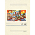 Vintage Lined Notebook Greetings from Miami Beach, Florida - Paperback