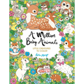 A Million Baby Animals: Little Creatures to Color - Paperback