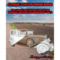 CLASSIC CAR Coloring book for Adults Relaxation Meditation Blessing Vol.2 - Paperback