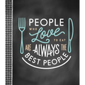 Small Recipe Binder - People Who Love to Eat Are Always the Best People - Hardcover
