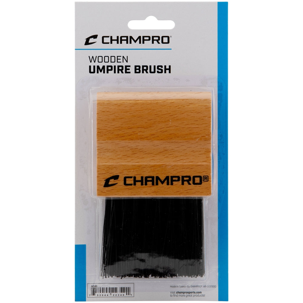 CHAMPRO BASEBALL WOOD HANDLE UMPIRE BRUSH