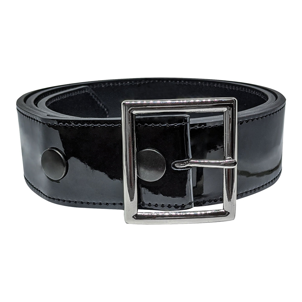 CHAMPRO BASEBALL UMPIRE PATENT LEATHER BELT