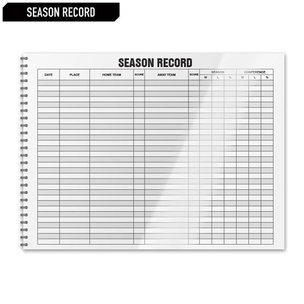 CHAMPRO BASKETBALL SCORE BOOK